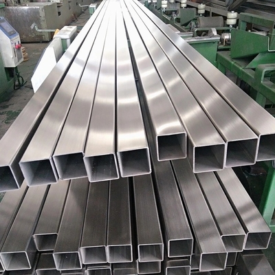 China Polished Surface 40*40mm 304L Precision Stainless Steel Hollow Square Pipes