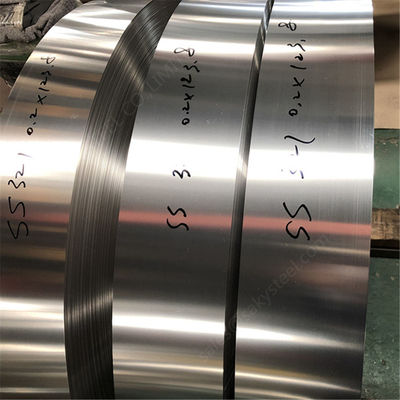 304 316 Stainless Steel Strips Decorative Strip Band Coils 0.3mm Cold Rolled